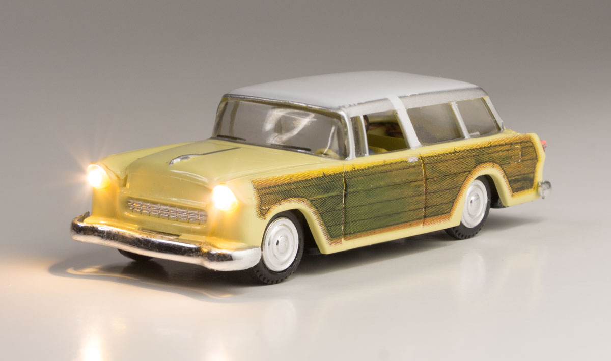Woodland Scenics HO JP5599 Just Plug Vehicles - Station Wagon