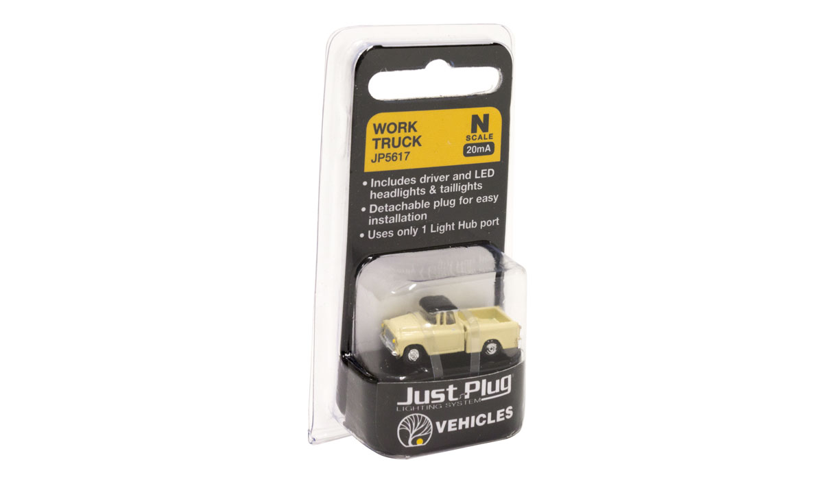 Woodland Scenics N JP5617 Just Plug Vehicles - Work Truck