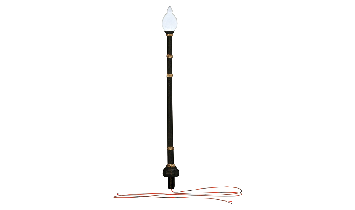 Woodland Scenics N JP5641 Just Plug Lighting System - Lamp Post Street Lights - 3 per package