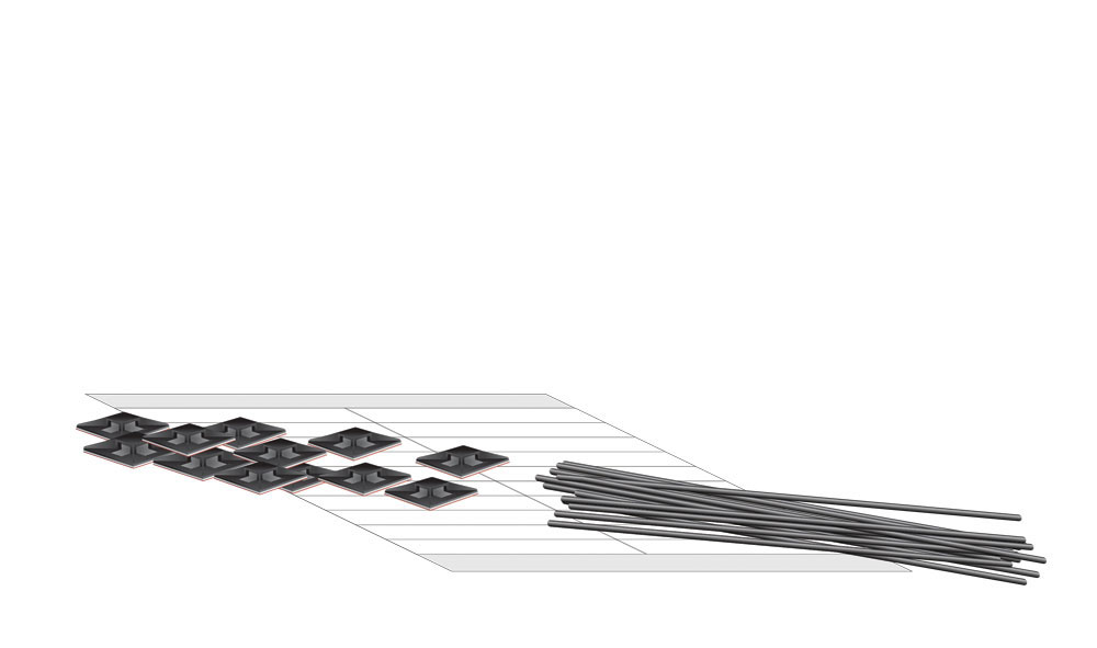 Woodland Scenics JP5717 Just Plug Lighting System - Tidy Wire Kit