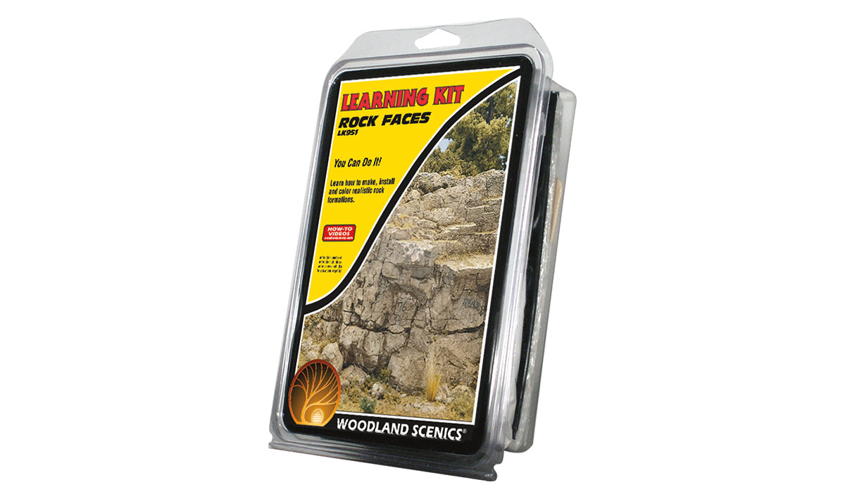 Woodland Scenics LK951 Rock Faces Learning Kit