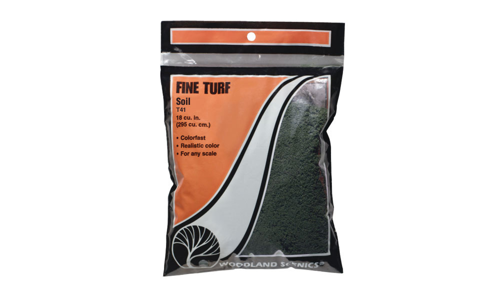 Woodland Scenics T41 Fine Turf - Bag - Soil