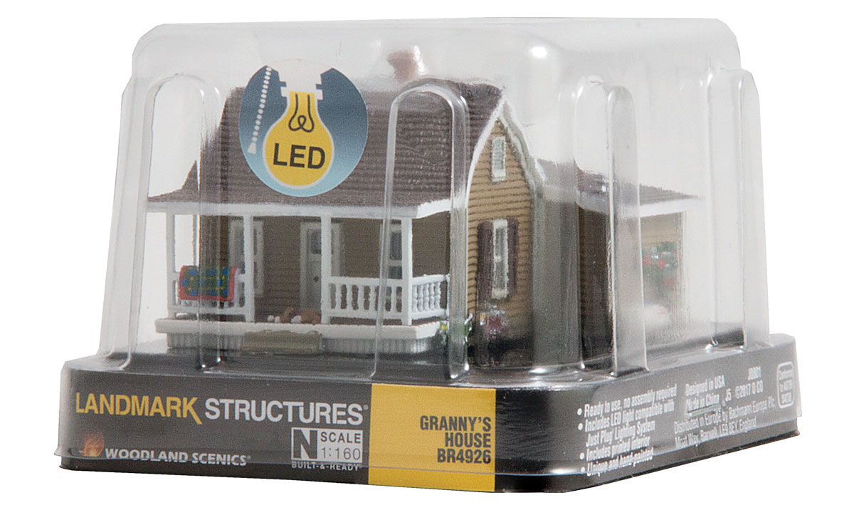 Woodland Scenics BR4926 N Built Up Granny's House