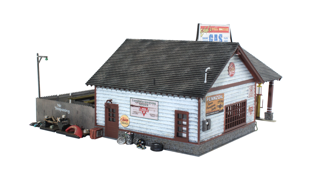 Woodland Scenics N BR4935 Built & Ready Ethyl's Gas & Service
