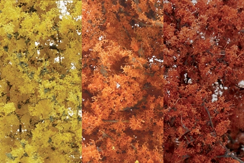 Woodland Scenics F1135 Fine Leaf Foliage - Fall Mix