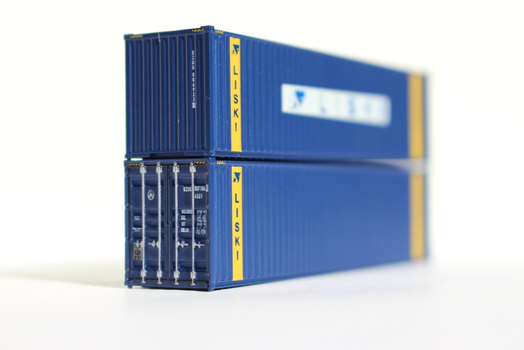Jacksonville Terminal Company N 405031 40' High Cube Container LIKSI 'Center of Transport Service' Ukraine 2-Pack