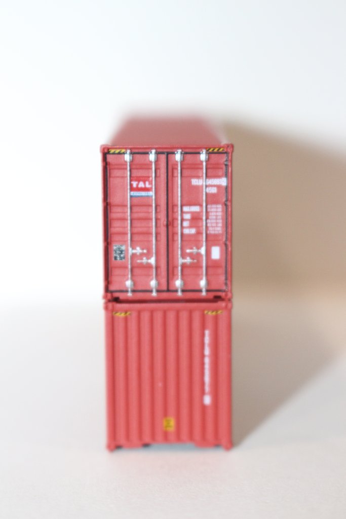 Jacksonville Terminal Company N 405001 40' High Cube Container TAL 50 Years 2-Pack