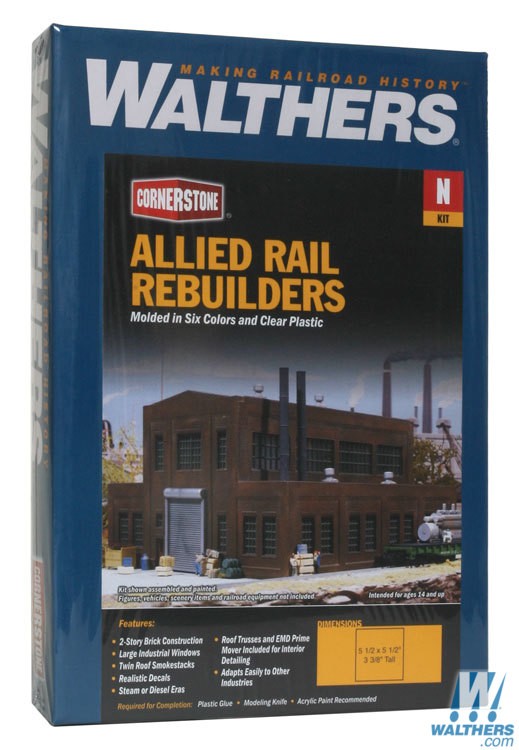 Walthers Cornerstone N 933-3211 Allied Rail Rebuilders - Kit
