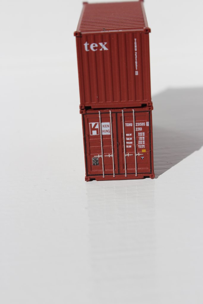 Jacksonville Terminal Company N 205335 20' Standard Height Container TEX (Kien Hung Lease) 2-Pack