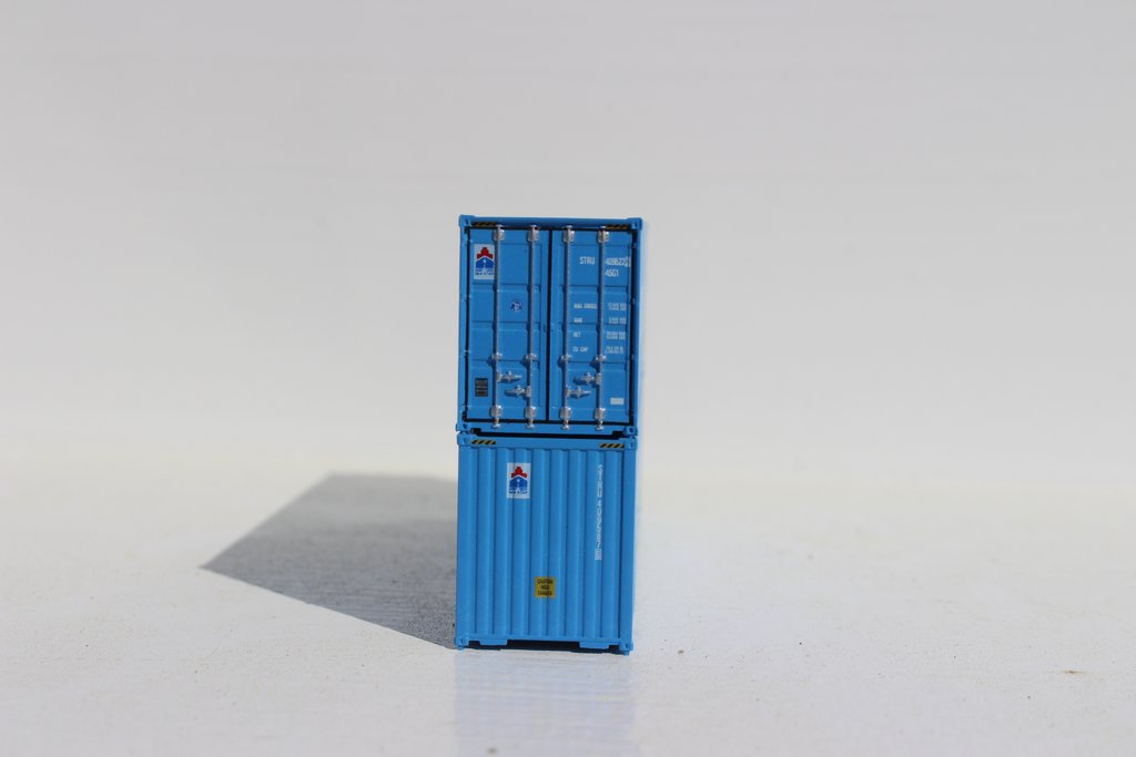 Jacksonville Terminal Company N 405043 40' High Cube Container SEA STAR 2-Pack
