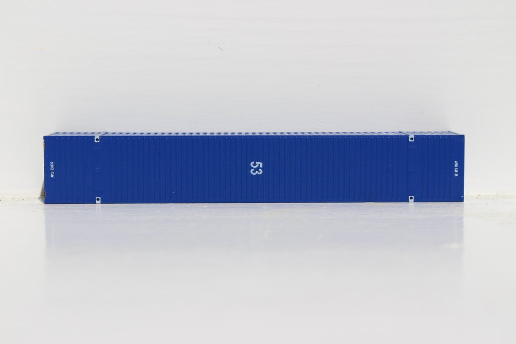 Jacksonville Terminal Company N 535032 53' High Cube Container American President Lines APL Vertical Logo 2-Pack