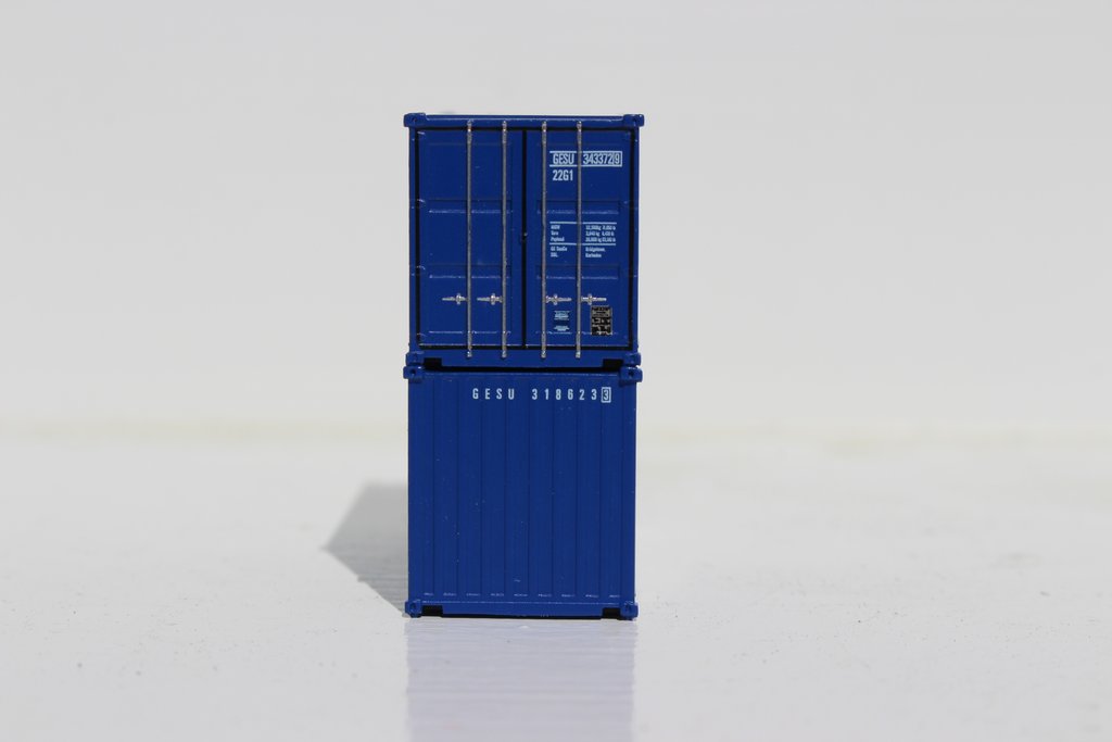 Jacksonville Terminal Company N 205340 20' Standard Height Container GESEACO 2-Pack