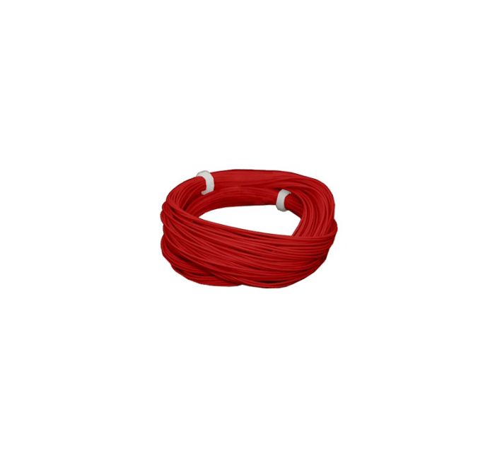ESU DCC 51943 Thin Wire Cable 0.5mm Diameter 10m Bundle AWG 36 Color - Red