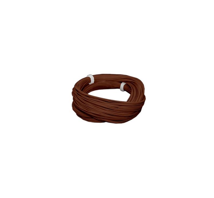 ESU DCC 51948 Thin Wire Cable 0.5mm Diameter 10m Bundle AWG 36 Color - Brown