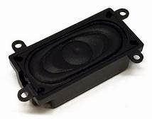 ESU DCC Speaker 50325 16mm x 35mm Square 8 ohm 1 watt with Sound Chamber