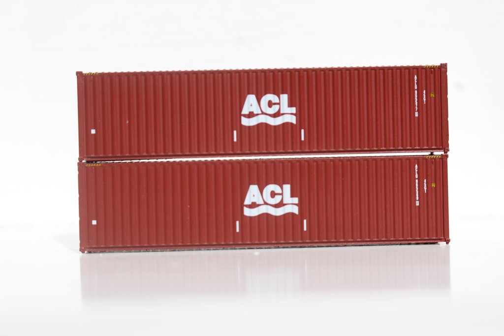 Jacksonville Terminal Company N 405018 40' High Cube  Container ACL Atlantic Container Line 2-Pack