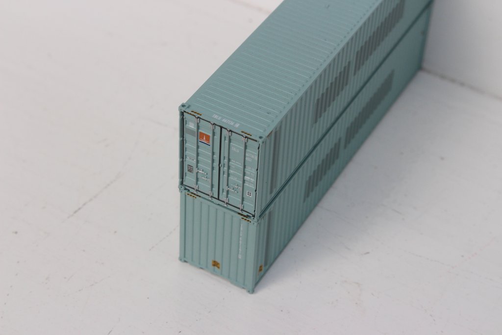Jacksonville Terminal Company N 405118 40' High Cube  Container TRANSAMERICA 2-Pack