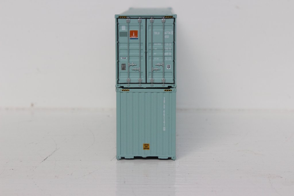 Jacksonville Terminal Company N 405118 40' High Cube  Container TRANSAMERICA 2-Pack