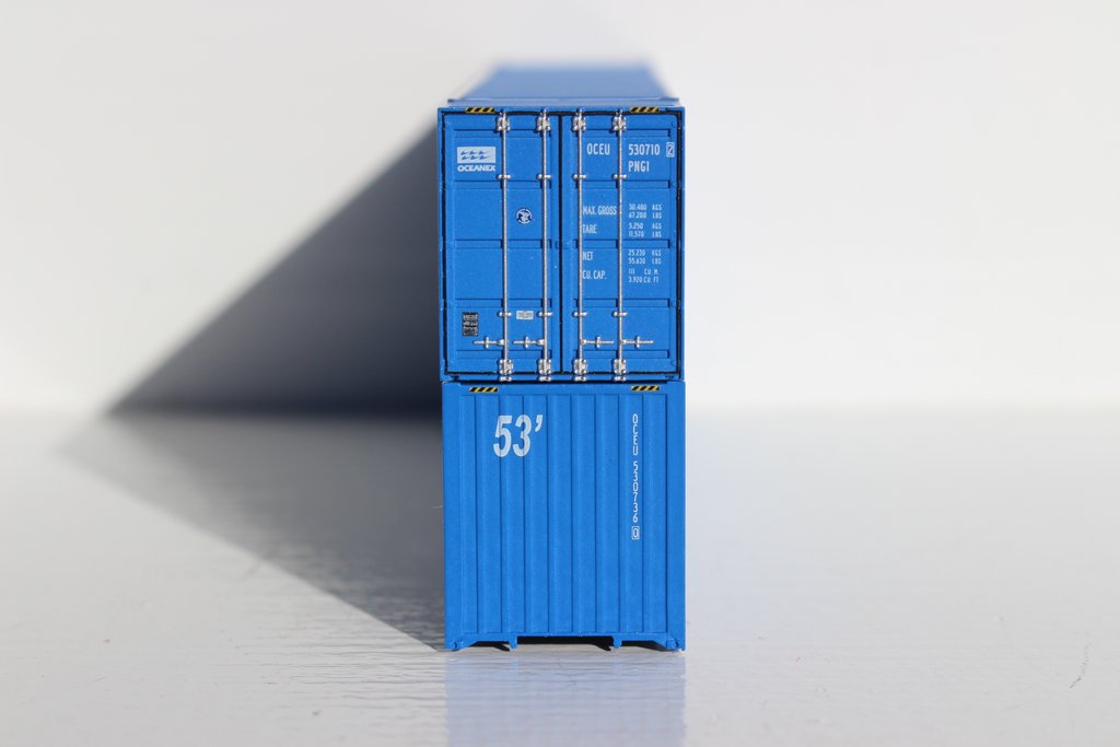 Jacksonville Terminal Company N 535010 53' High Cube Container OCEANEX 2-Pack