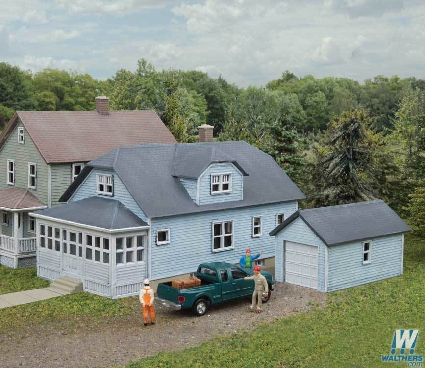 Walthers Cornerstone N 933-3889 American Bungalow - Kit