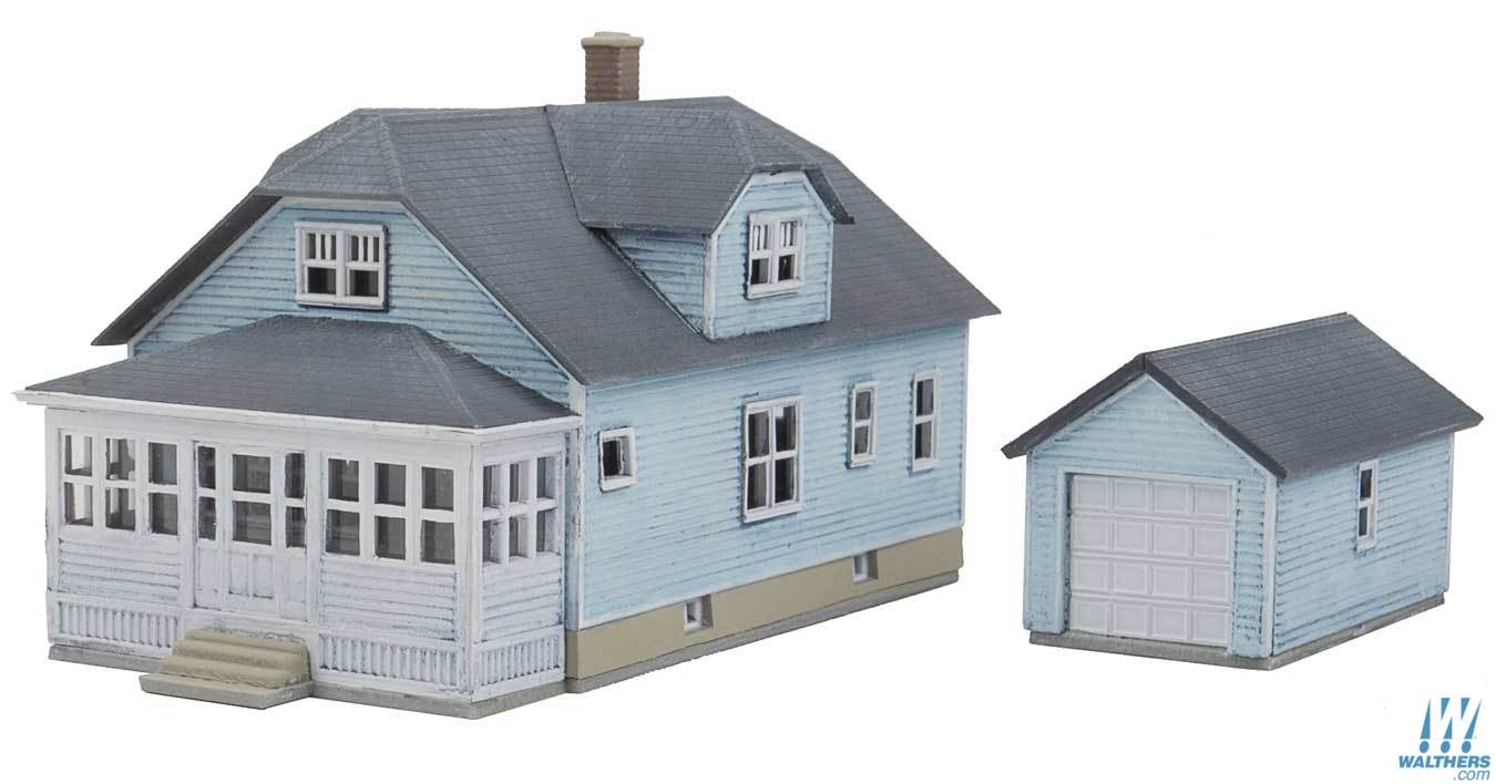 Walthers Cornerstone N 933-3889 American Bungalow - Kit