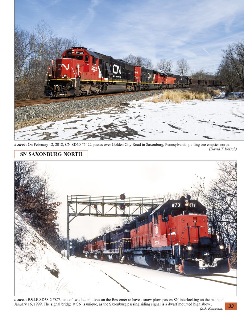 Morning Sun Books 1699 Bessemer and Lake Erie Railroad In Color Volume 2: 1994-2019