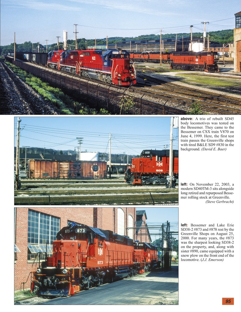 Morning Sun Books 1699 Bessemer and Lake Erie Railroad In Color Volume 2: 1994-2019