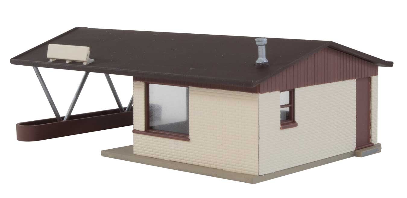 Walthers Cornerstone HO 933-3487 Vintage Motor Hotel with Office and Restaurant - Kit