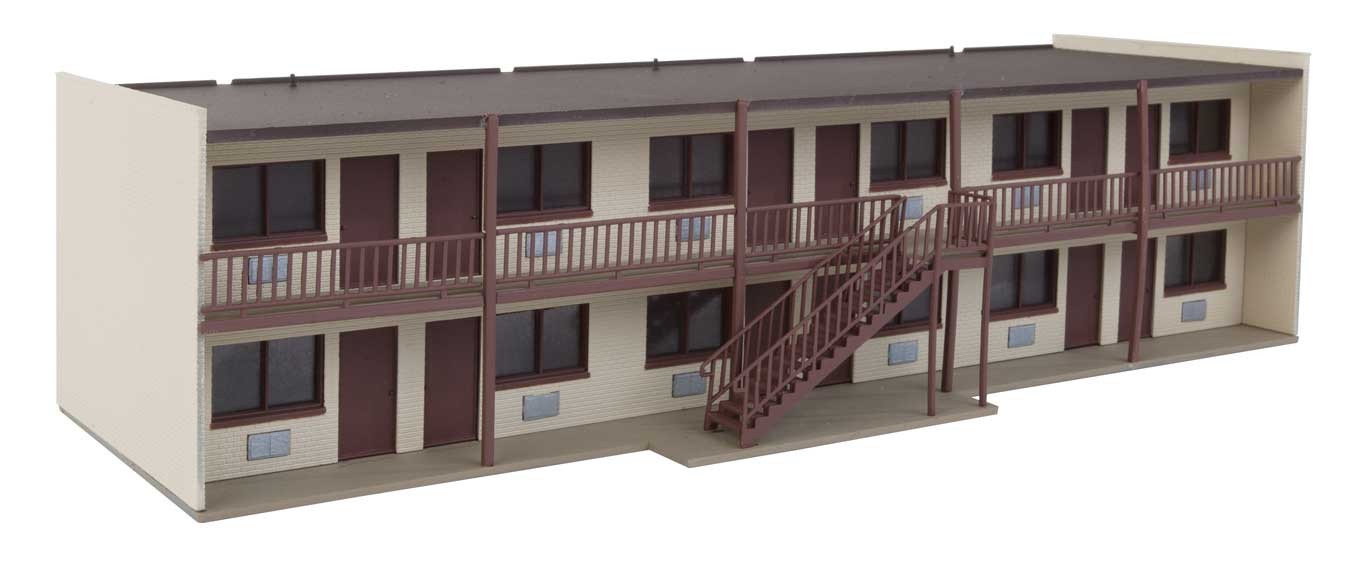 Walthers Cornerstone HO 933-3488 Vintage Motor Hotel - Kit