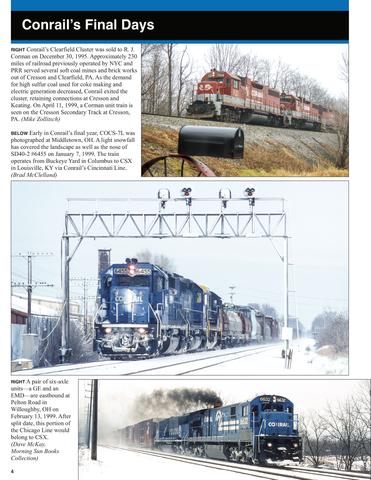 Morning Sun Books 1708 Conrail in the Norfolk Southern / CSX Era Volume 1: 1999-2004