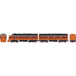Athearn Genesis HO ATHG12421 with DCC/Tsunami2 Sound F7A/B Milwaukee Road MILW #73A/#73B