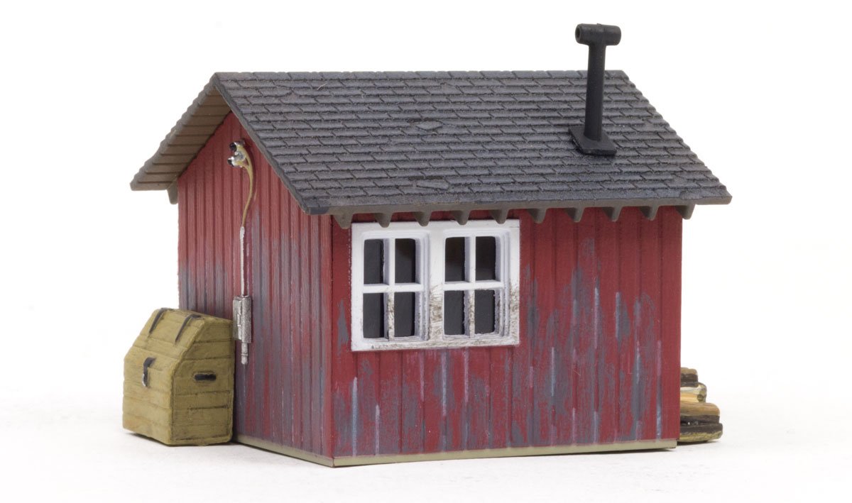 Woodland Scenics BR5057 HO Built Up Work Shed