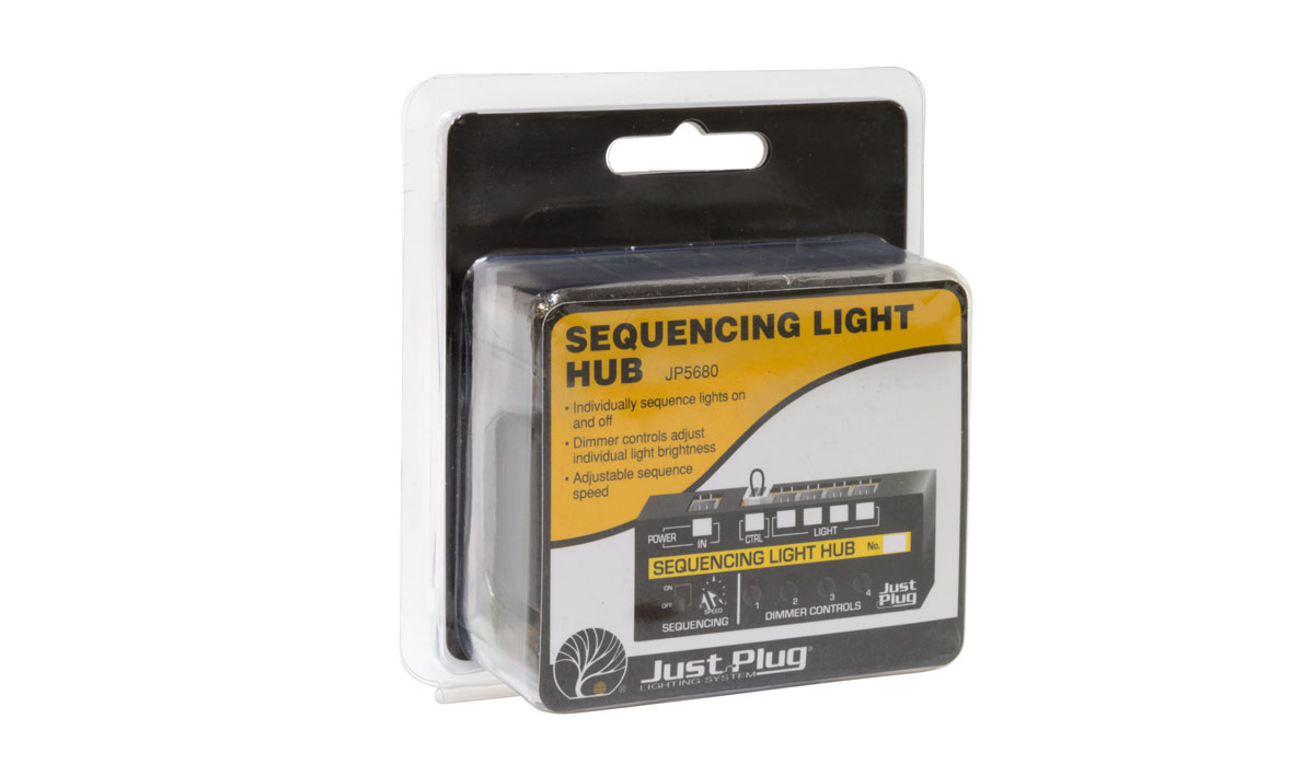 Woodland Scenics JP5680 Just Plug Lighting System - Sequencing Light Hub