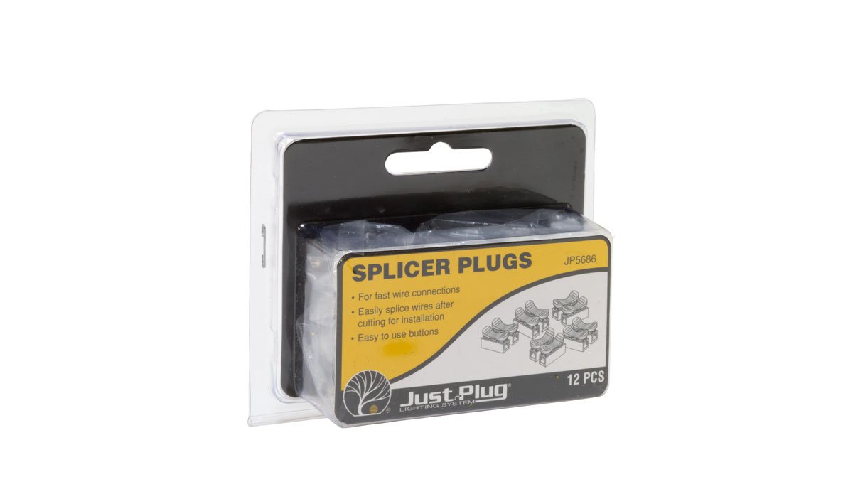 Woodland Scenics JP5686 Just Plug Lighting System - Splicer Plugs