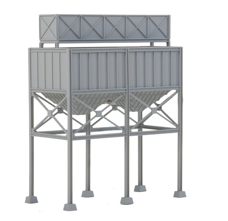 Walthers Cornerstone HO 933-4090 Aggregate Bins - Kit