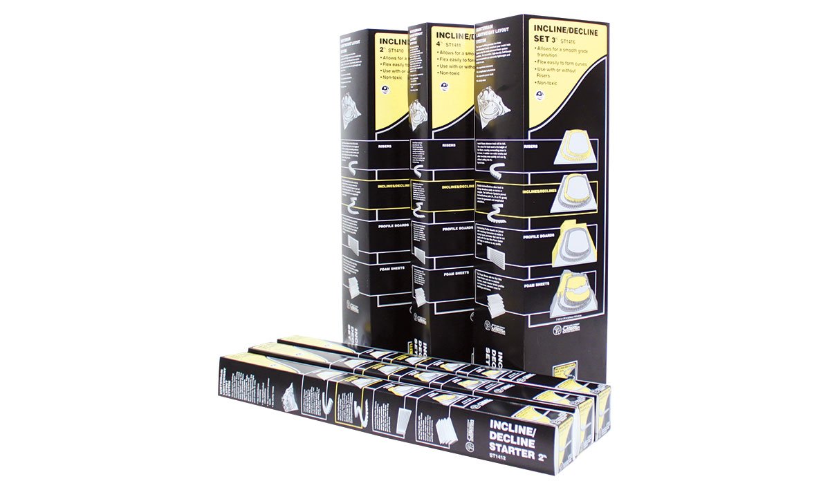 Woodland Scenics ST1410 2% Incline/Decline Set