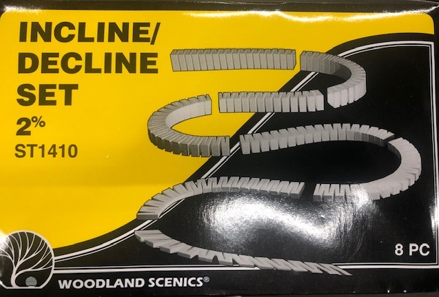 Woodland Scenics ST1410 2% Incline/Decline Set