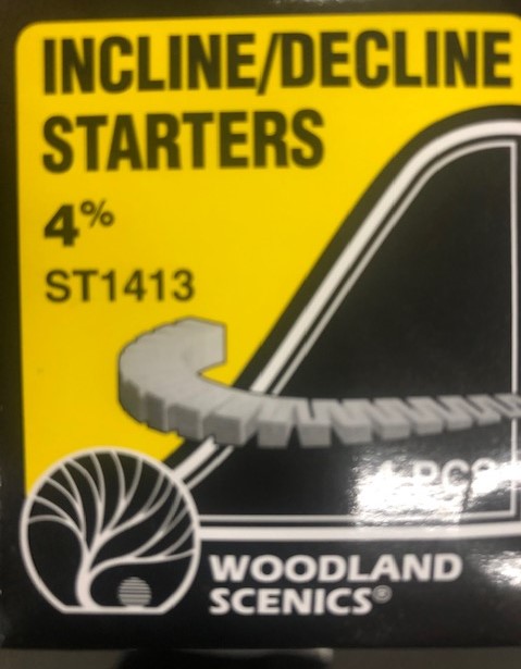 Woodland Scenics ST1413 4% Incline/Decline Starters