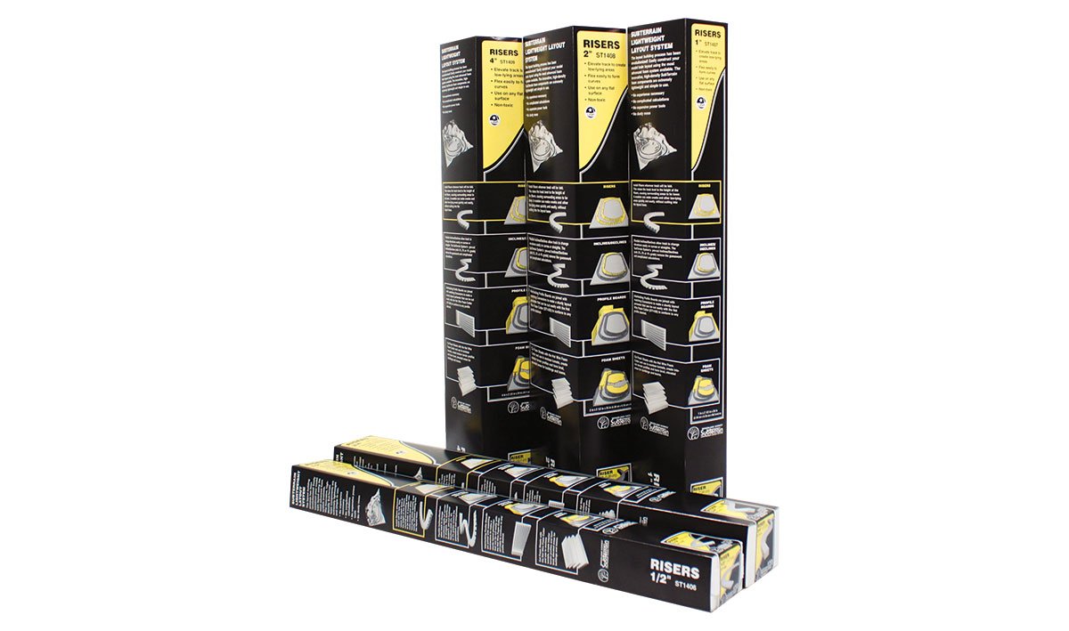 Woodland Scenics ST1407 Risers - 1 inch