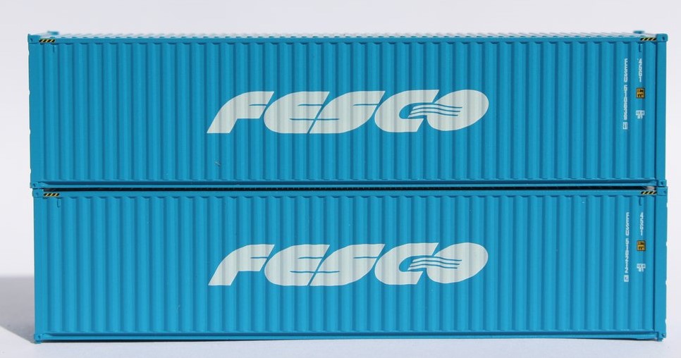 Jacksonville Terminal Company N 405087 40' High Cube Container FESCO 2-Pack