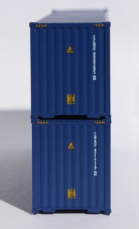 Jacksonville Terminal Company N 405092M 40' High Cube Container CMA CGM 'Mix Pack B' 2-Pack
