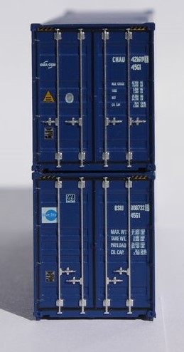 Jacksonville Terminal Company N 405089M 40' High Cube Container CMA CGM 'Mix Pack C' 2-Pack