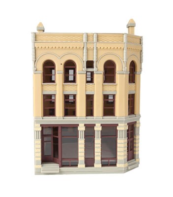 Walthers Cornerstone HO 933-4203 Walther's Water Street Building - Kit