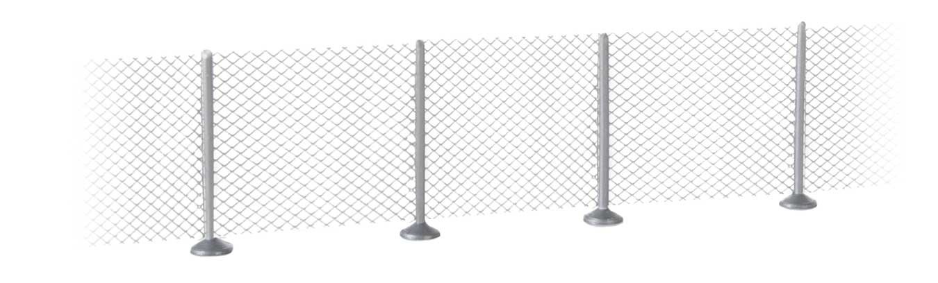 Walthers SceneMaster N 949-9000 Metal Industrial Fence