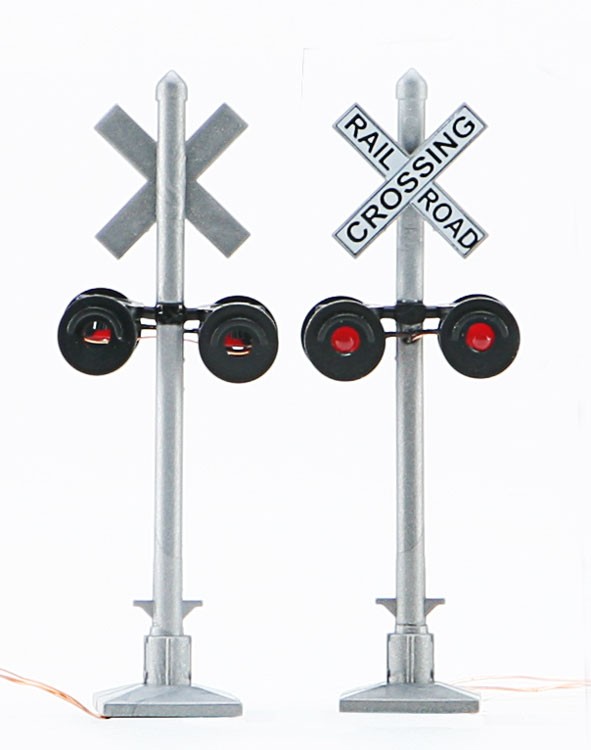 Walthers HO 949-4333 Crossing Flashers - Set of 2 Working Signals