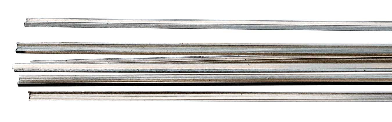 WalthersTrack HO 948-83000 Code 83 Nickel Silver Bulk Rail - 1 Box: 36" section - 17 pcs