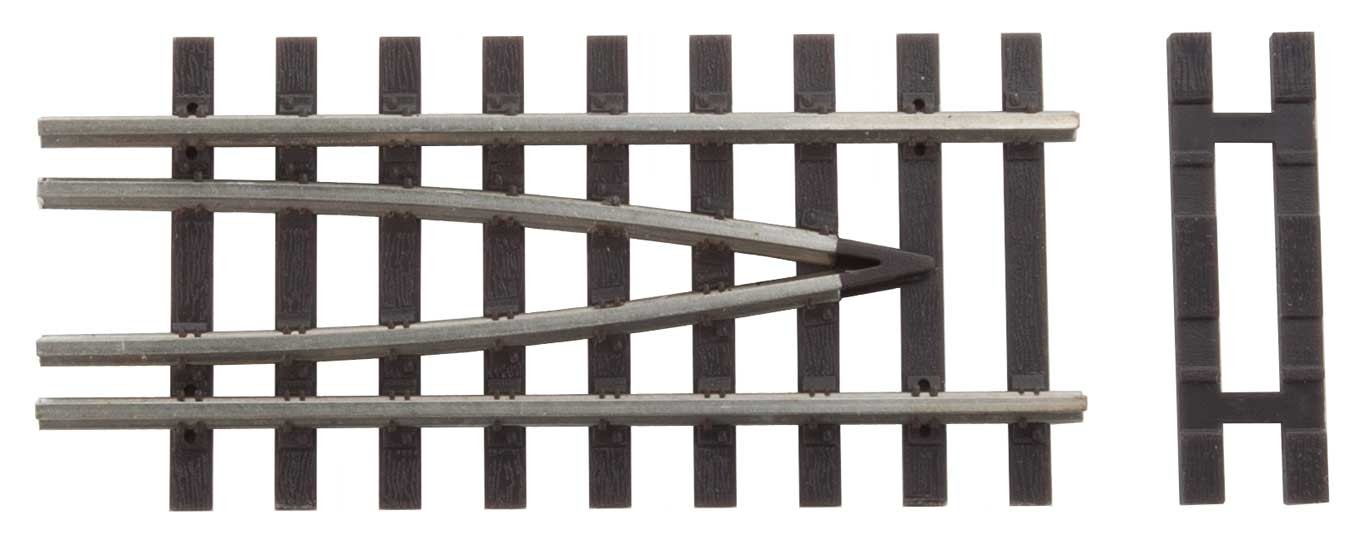 WalthersTrack HO 948-83005 Code 83 Nickel Silver Bridge Track End Piece Set