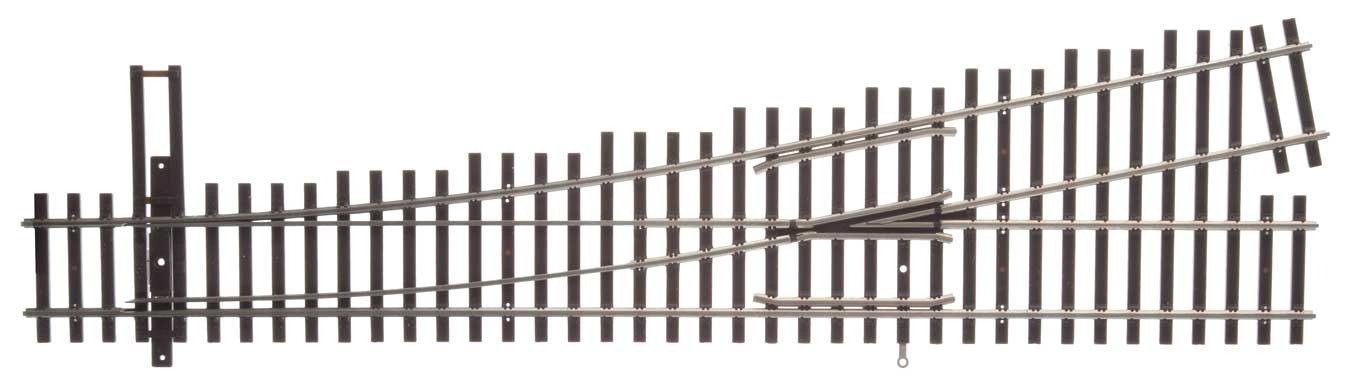 WalthersTrack HO 948-83016 Code 83 Nickel Silver DCC Friendly Number 5 Turnout - Right Hand