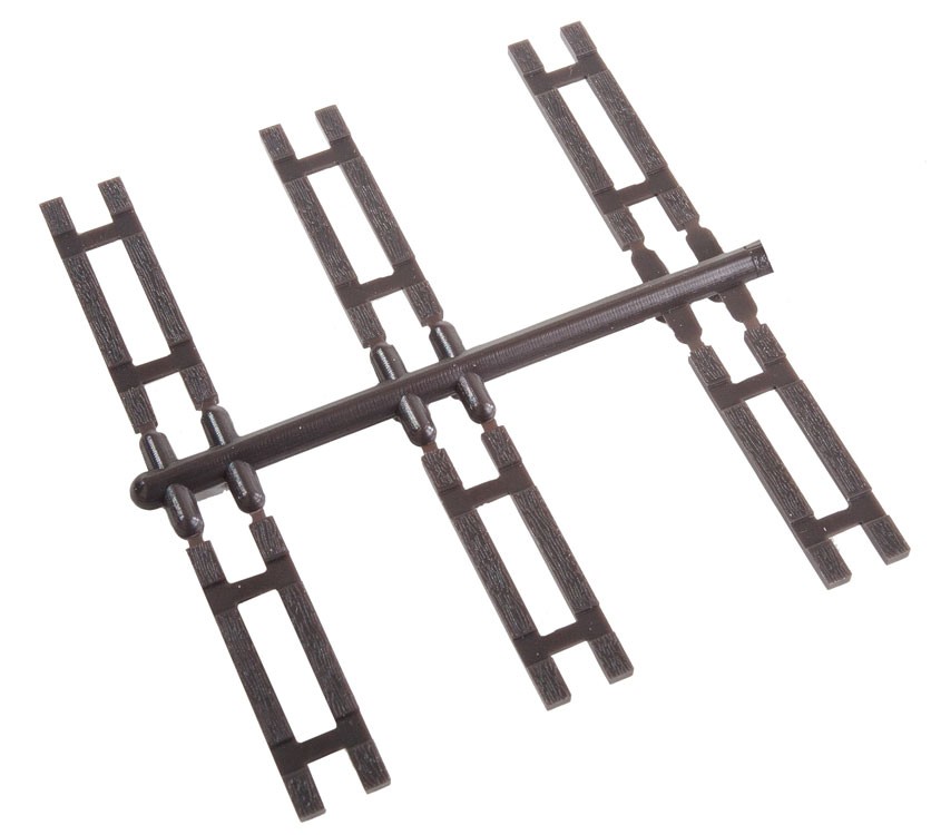 WalthersTrack HO 948-83101 Wood Spacer Ties for Code 83 or Code 100 Track - 24 Pairs