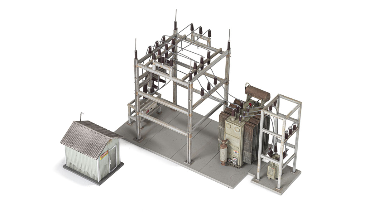Woodland Scenics N US2253 Built Up Substation